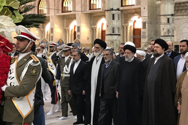 رئیس قوه قضائیه و مسئولان عالی قضایی با آرمان‌های امام خمینی(س) و انقلاب اسلامی تجدید میثاق کردند