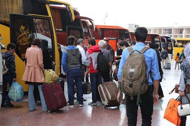 46 هزار مسافر با ناوگان حمل ونقل جاده ای زنجان  سفر کردند