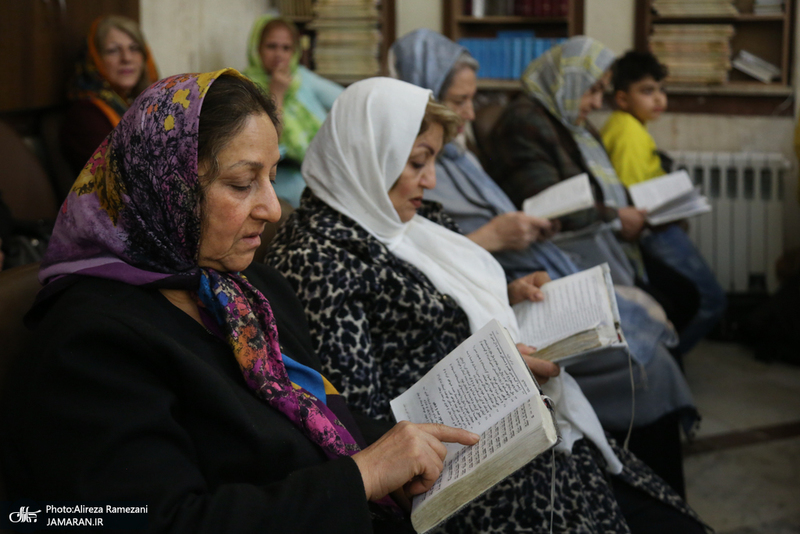 مراسم بزرگداشت رهبر شهيد در كنسيه يوسف آباد