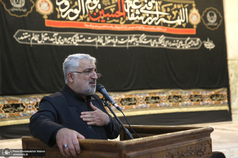 مراسم عزاداری حضرت اباعبدالله الحسین (ع) درحرم مطهر امام خمینی (س)