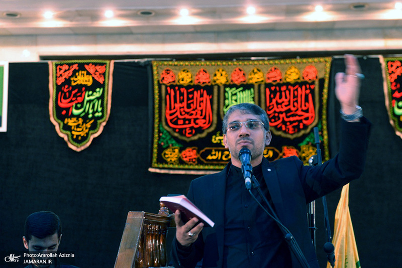 عزاداری ظهر عاشورا در حرم مطهر امام خمینی(س)
