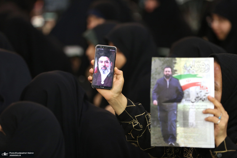 مراسم چهلم شهیدان لاریجانی در حرم مطهر حضرت معصومه (س) -2