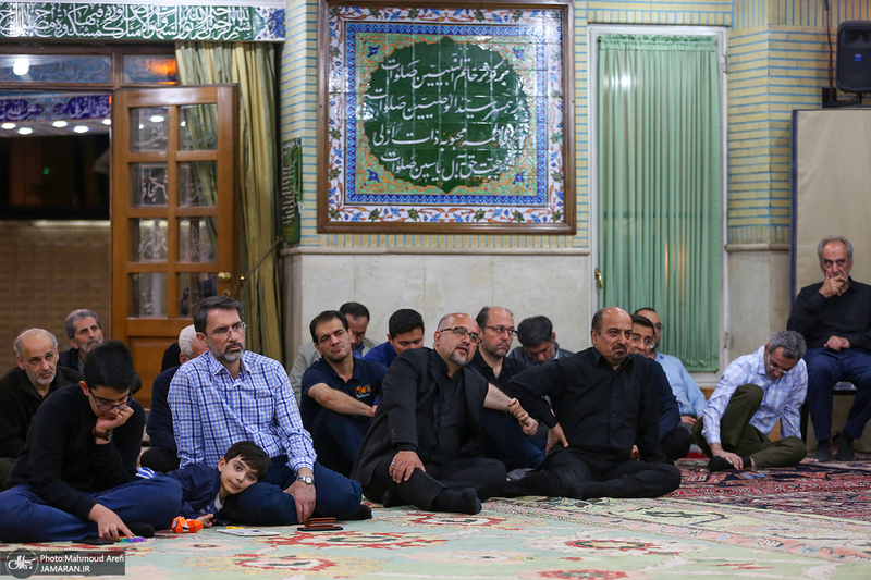 عزاداری شام غریبان شهادت حضرت امام جعفر صادق (ع) در دارالزهرا (س)