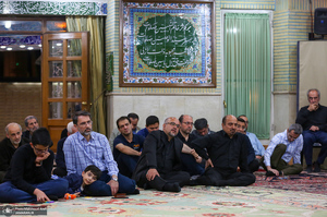 عزاداری شام غریبان شهادت حضرت امام جعفر صادق (ع) در دارالزهرا (س)