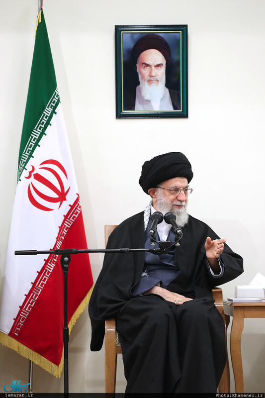 دیدار اعضای ستاد مرکزی کنگره چهارده هزار شهید جامعه‌ کارگری کشور با رهبر معظم انقلاب