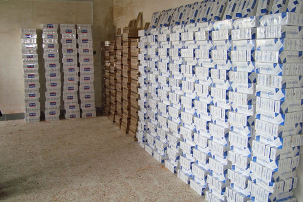 بیش از 46 میلیون نخ سیگار قاچاق در کردستان کشف شد