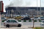 بخشی از ساختمان ایستگاه راه آهن مشهد آتش گرفت