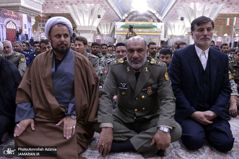 تجدید میثاق کارکنان ارتش جمهوری اسلامی با آرمان های امام خمینی(س)