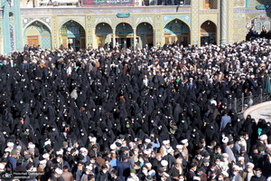 تشییع آیت الله مصباح یزدی
