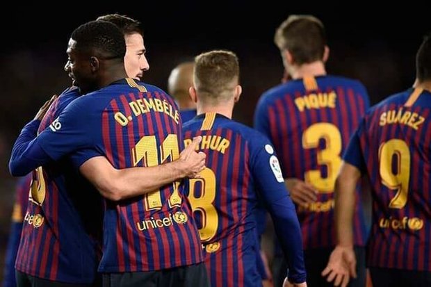 برد پُرگل بارسلونا در روز دبل سوارس
