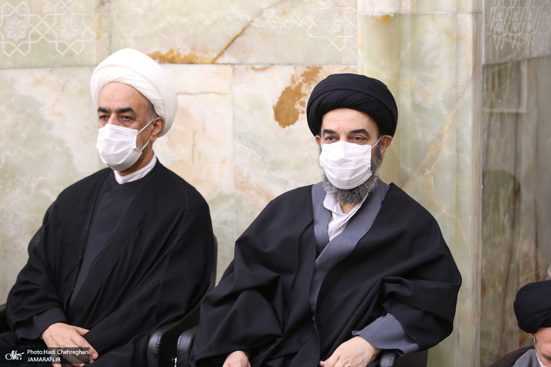 مراسم بزرگداشت همسر آیت الله جوادی آملی در مسجد اعظم قم