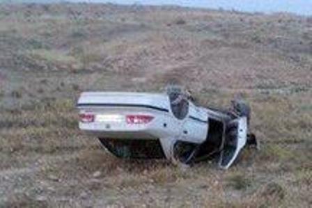 سانحه رانندگی در محور بافق- یزد یک کشته و یک مجروح برجا گذاشت
