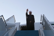 رئیس‌جمهور روحانی عازم تهران شد