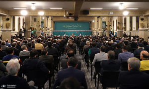 دیدار تولیدکنندگان و فعالان اقتصادی با رهبر معظم انقلاب