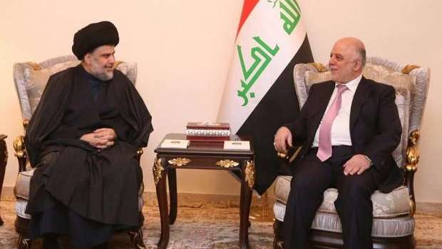 توافق مقتدی صدر و حیدر العبادی بر سر ائتلاف برای تشکیل دولت