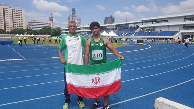 قهرمانی پرتابگر نوجوان ایرانی/ کسب سهمیه المپیک آرژانتین 

