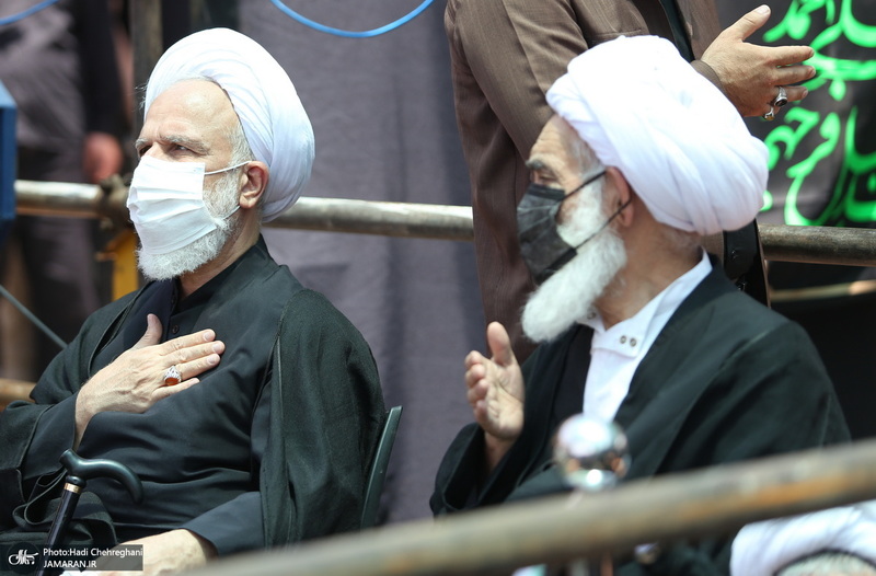 مراسم شهادت امام جعفر صادق(ع) با حضور آیت الله العظمی وحید خراسانی