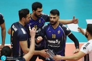 لیگ برتر والیبالl دوئل اکبری و عطایی در نیمه نهایی