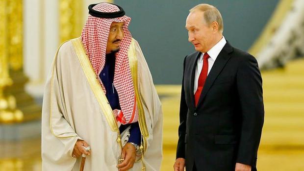 توافق پوتین و پادشاه سعودی بر توسعه روابط متقابل تجاری