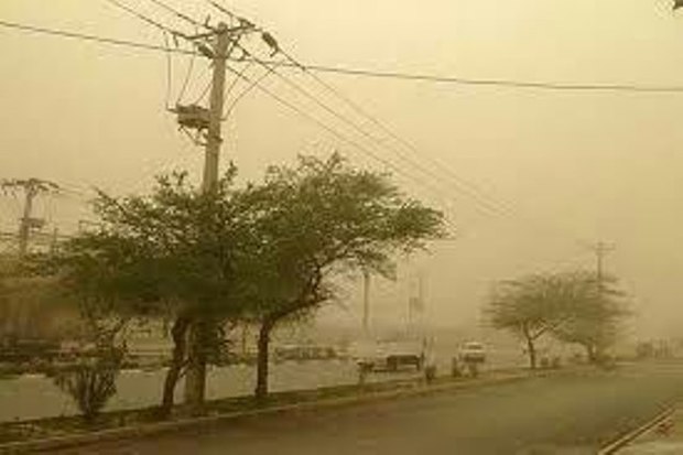 وزش طوفان با سرعت 70 کیلومتر در سبزوار  لغو پرواز تهران