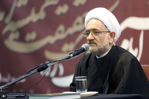 مراسم بزرگداشت مرحوم حاج عیسی جعفری و مرحوم سید احمد میریان در حسینیه جماران