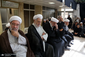 مراسم عزاداری شهادت امام رضا(ع) در بیوت مراجع عظام تقلید