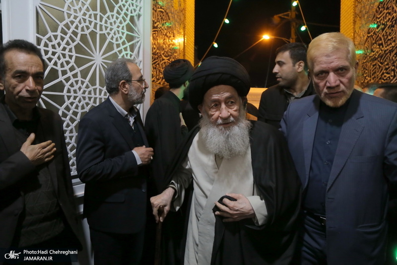مراسم شب هفتم آیت الله سید ابوالفضل میرمحمدی(ره) در قم