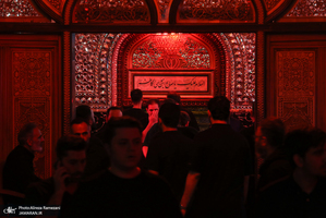 مزاسم شب تاسوعای حسینی (ع) در امام زاده صالح (ع)