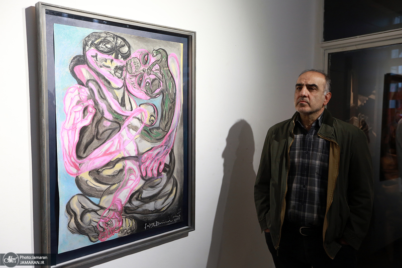 نمایشگاه نقاشی «هنرمند در جنگ»