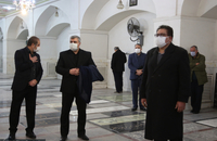 سید محمد خاتمی بر پیکر خواهر امام موسی صدر نماز خواند (4)