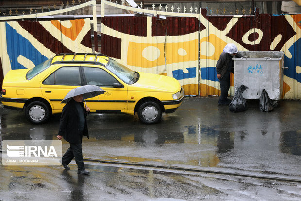 سامانه بارشی وارد تهران می‌شود