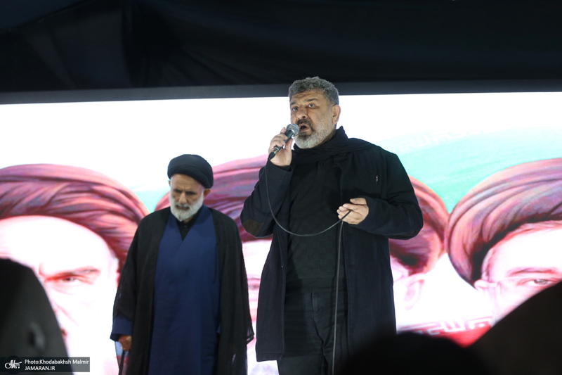 چهل و چهارمین شب اجتماع پرشور مردم در صادقیه