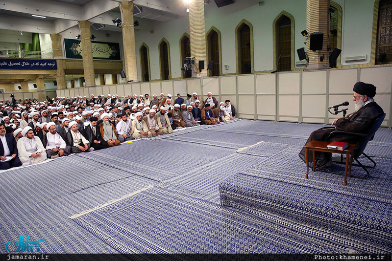 جلسه درس خارج فقه حضرت آیت‌الله خامنه‌ای