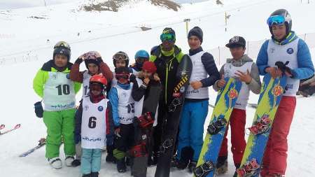 درخشش اسکی بازان البرزی در مسابقات اسنوبرد قهرمانی نوجوانان