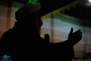 مراسم احیای شب بیست و یکم ماه مبارک رمضان در محضر استاد امجد