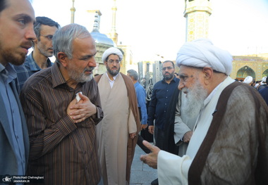 مراسم تشییع مرحوم استاد محمد حسین حشمت‌پور‎