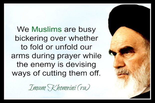  Imam Khomeini presented practical solutions to problems plaguing Muslims