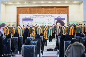 مراسم سالروز میلاد حضرت زهرا(س) و امام خمینی(ره) در حرم مطهر بنیانگذار جمهوری اسلامی ایران