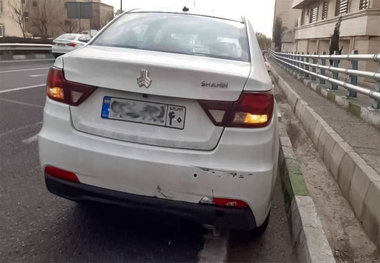 جزییات ماجرای تصادف شاهین سایپا با تویوتا کرولا 2013 + تصاویر