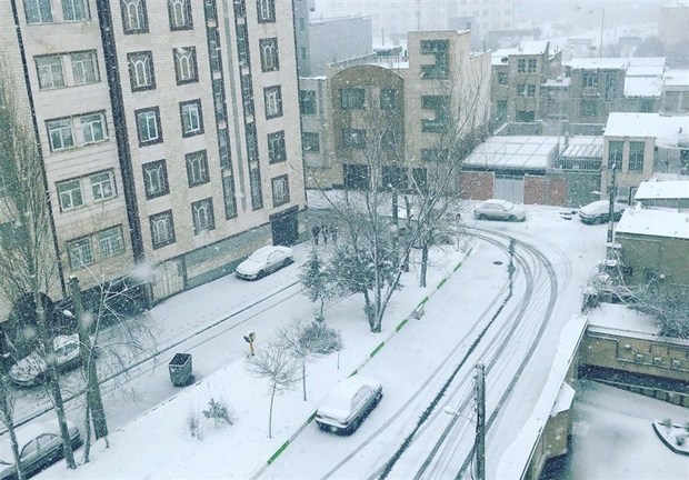 احتمال بارش برف در تهران