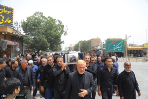 مراسم تشییع و خاکسپاری آیت الله حسن صانعی (ره) در قم