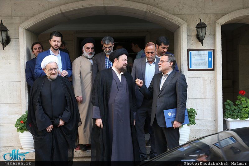 بازدید سید حسن خمینی از موسسه فرهنگی اکو/ 