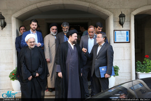 بازدید سید حسن خمینی از موسسه فرهنگی اکو/ 