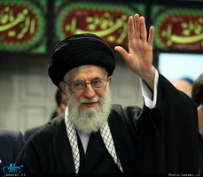 آخرین شب مراسم عزاداری حضرت فاطمه‌زهرا(س) در حسینیه امام خمینی 