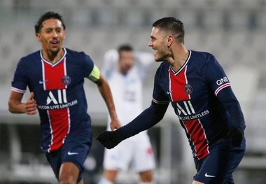 بُرد اقتصادی پاری‌سن‌ژرمن در خانه بوردو/ لیل صدرنشین ماند
