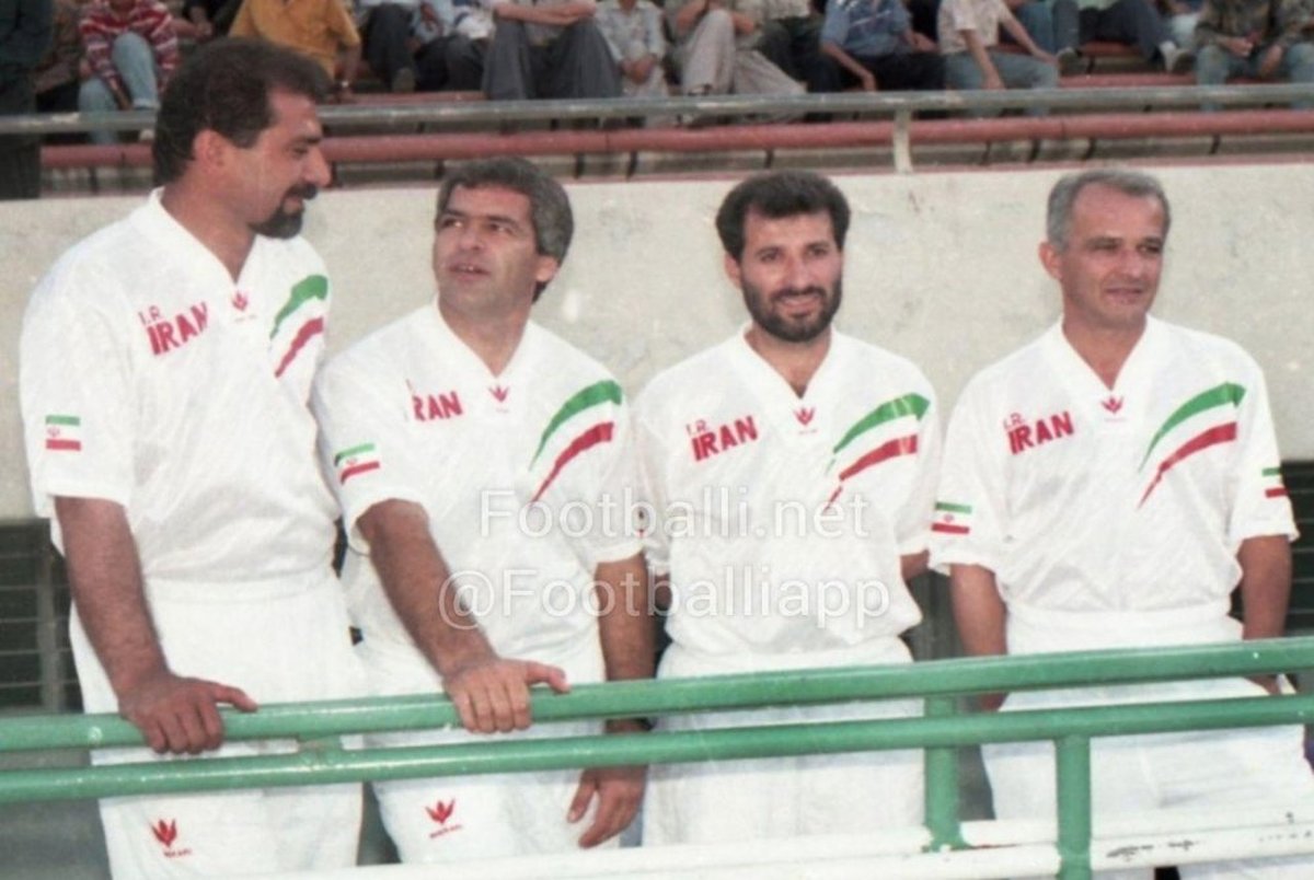  کادر فنی تیم ملی ایران در  جام ملت های آسیا 1996+ عکس