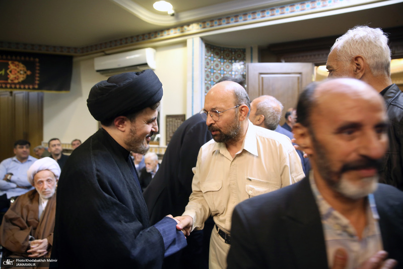 مراسم یادبود آیت‌الله سید مهدی امام جمارانی -1