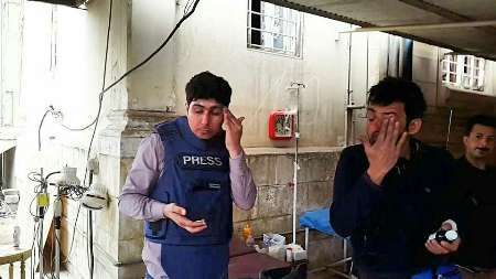 حمله شیمیایی دوباره داعش در موصل/خبرنگاران هم راهی بیمارستان شدند