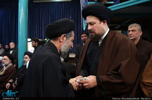 مراسم وداع با پیکر آیت الله هاشمی رفسنجانی(ره) در حسینیه جماران-10