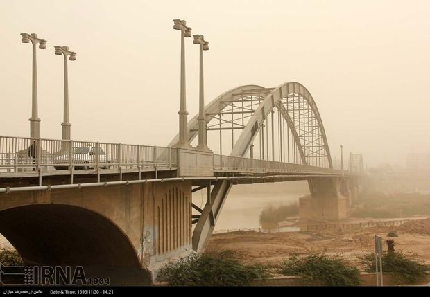 هوای ۹ شهر خوزستان آلوده است